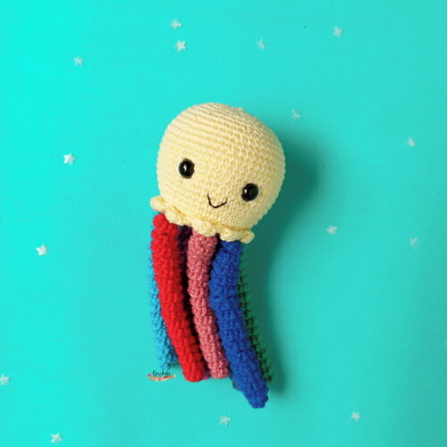 Polvo de Crochê Amigurumi