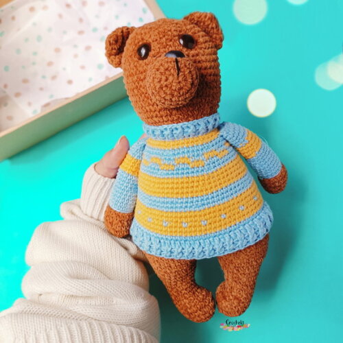 Ursinho de Crochê Amigurumi