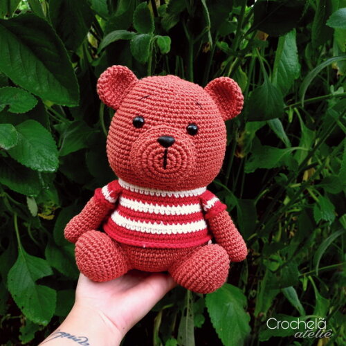 Ursinho de Crochê Amigurumi