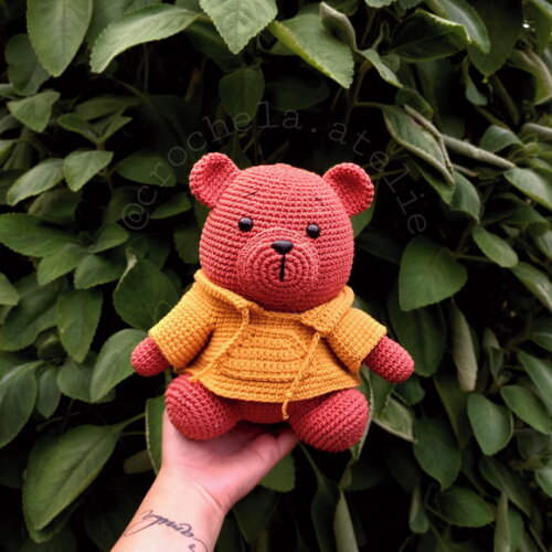 Ursinho de Crochê Amigurumi