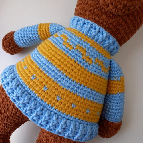 Ursinho de Crochê Amigurumi