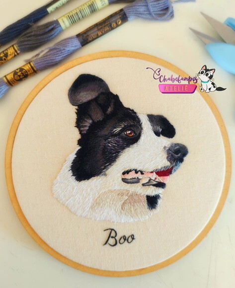 Bordado Realista PET - 16 cm