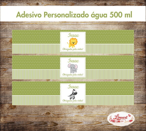 Adesivo Água - Maternidade Safari 500ml