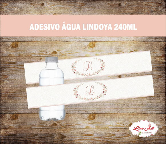 Adesivo Água Lindoya 240 ml - Maternidade Rosa