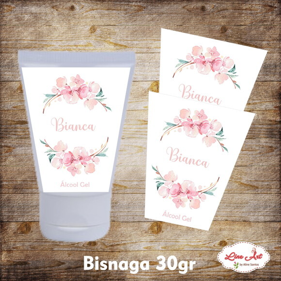 Adesivo Bisnaga - Maternidade Floral