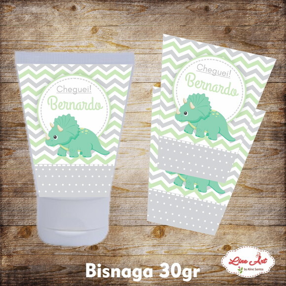 Adesivo bisnaga 30 gramas - Dinossauro Baby