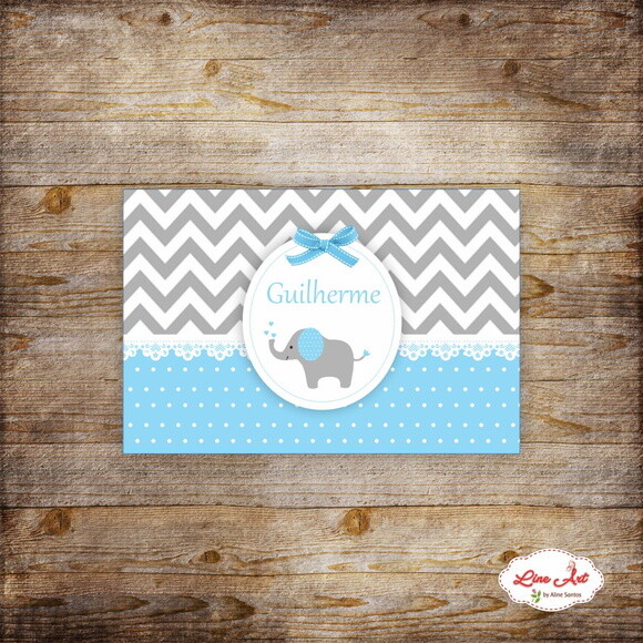 Adesivo mini mamadeira chevron