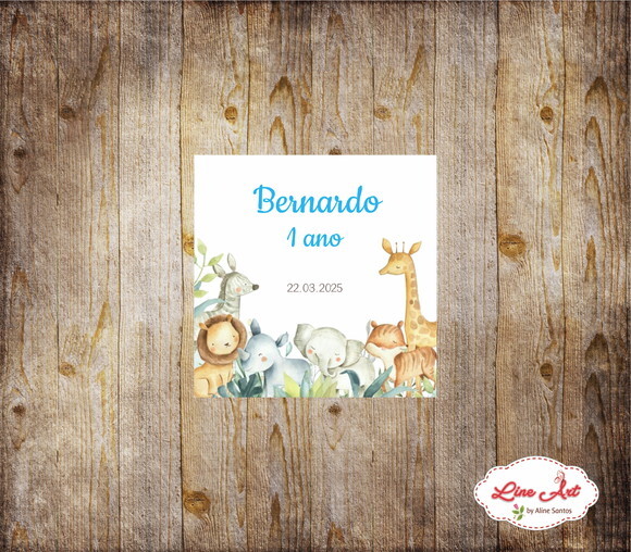 Adesivo Personalizado - Safari