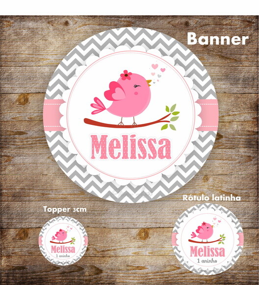 Banner Digital Chivron passarinho