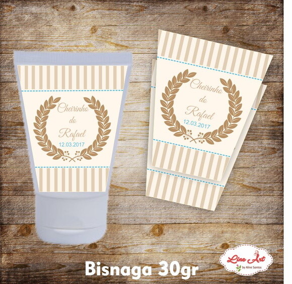 Rótulo Adesivo Bisnaga 30 Gramas