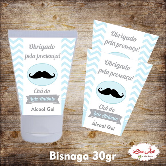 Rótulo bisnaga 30 gramas - Chevron