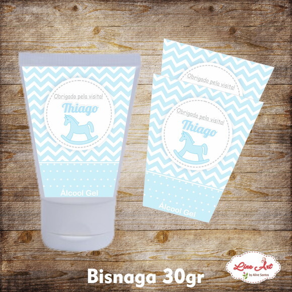 Rótulo bisnaga 30 gramas - Chevron Cavalinho