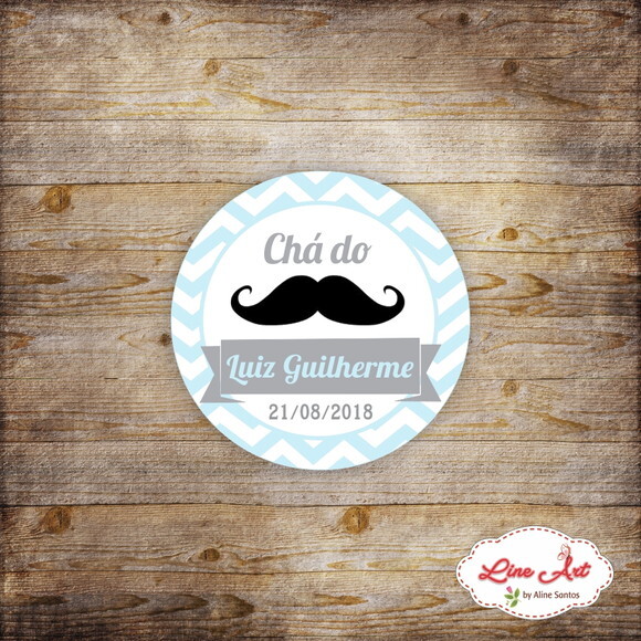 Tag agradecimento - Bigode