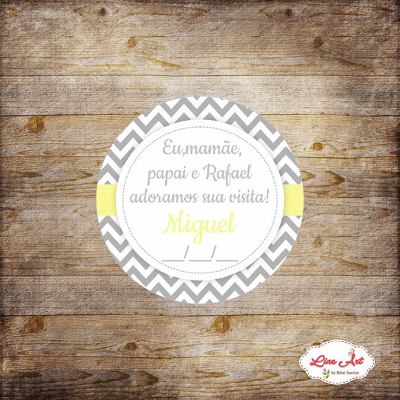 Tag agradecimento - Chevron