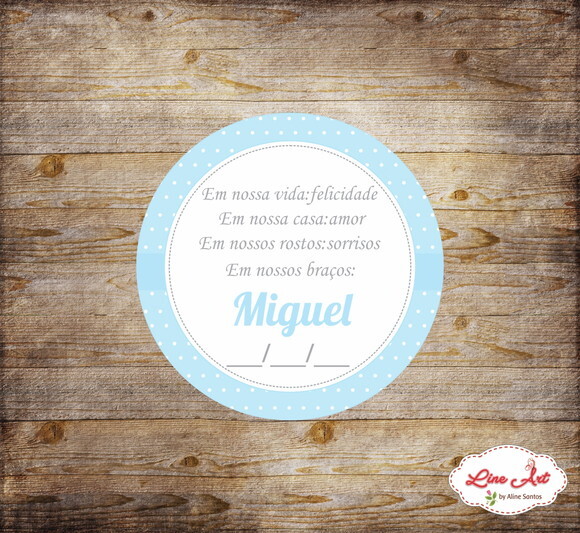 Tag Agradecimento - Maternidade