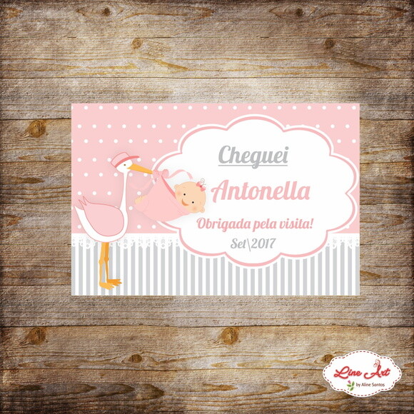 Tag agradecimento maternidade