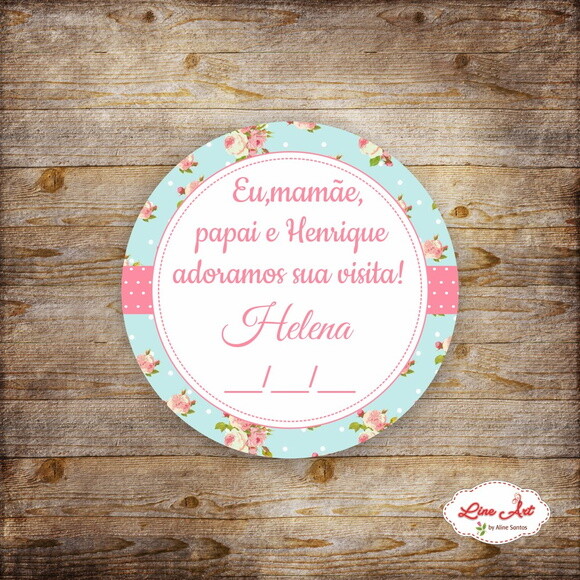 Tag Agradecimento Maternidade