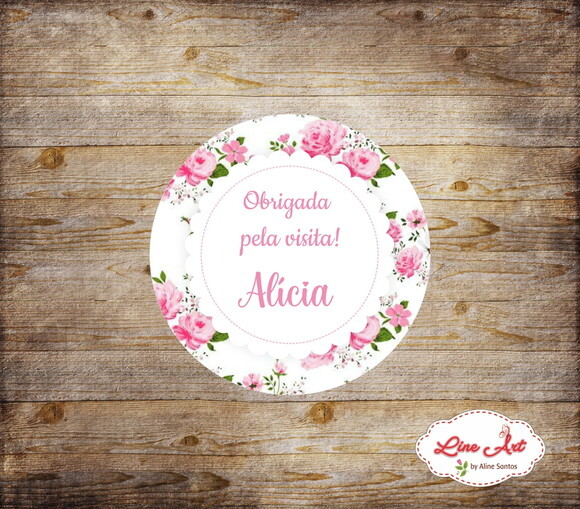 Tag Maternidade - Floral