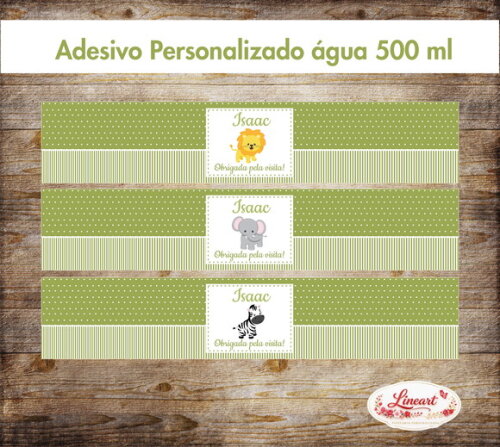 Adesivo Água - Maternidade Safari 500ml