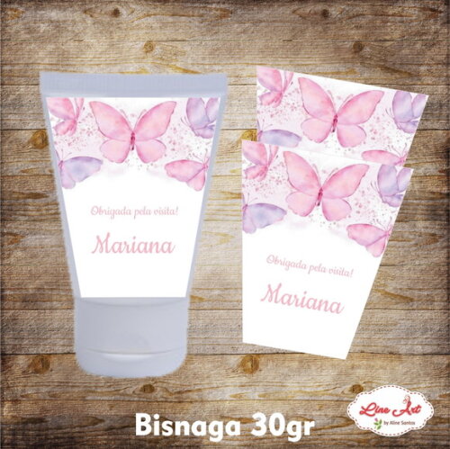 Adesivo Bisnaga - Borboleta \maternidade