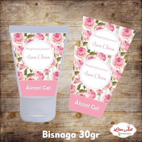 Adesivo bisnaga - Maternidade Floral
