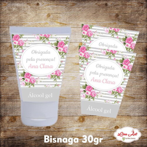 Adesivo bisnaga - Maternidade Floral