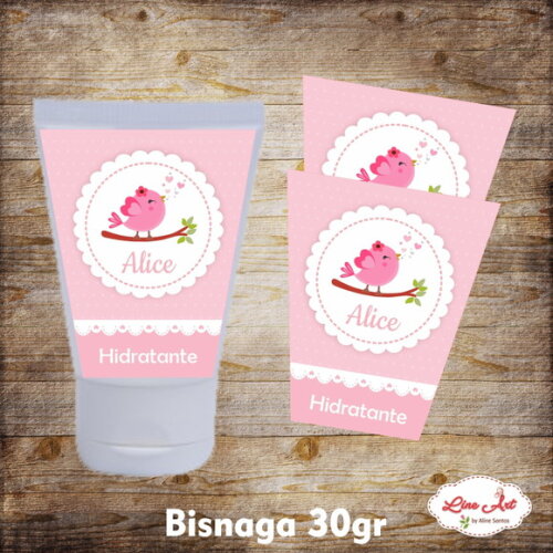 Adesivo bisnaga - Passarinho