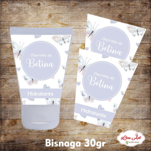 Adesivo bisnaga 30 gramas - Borboleta \ Lilás