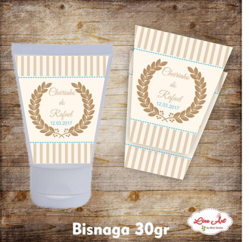 Rótulo Adesivo Bisnaga 30 Gramas