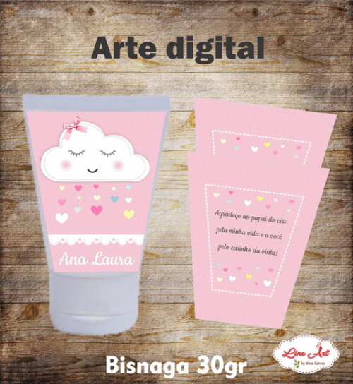 Rótulo Digital Bisnaga - Chuva de Amor