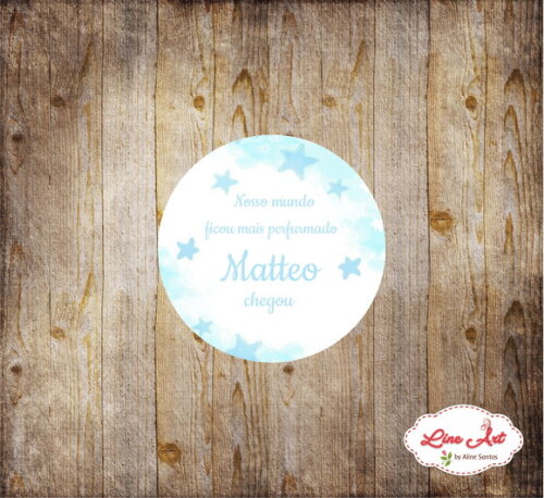 Tag Agradecimento - Estrela \ Maternidade