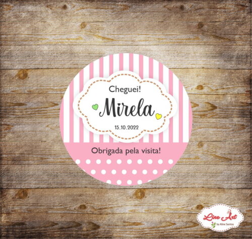Tag Agradecimento - Maternidade