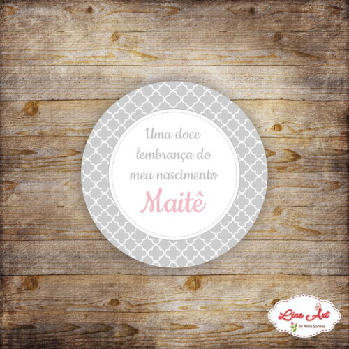 Tag Agradecimento - Maternidade