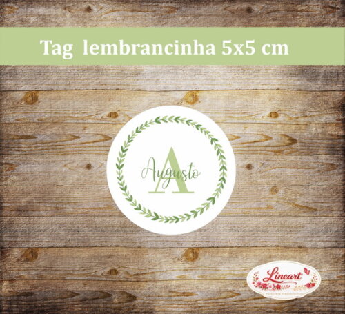 Tag Agradecimento - Maternidade \ Verde