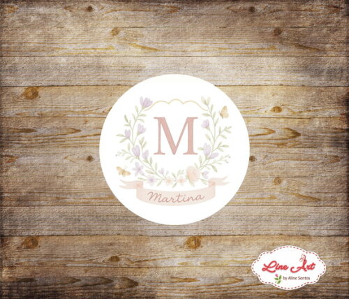 Tag Agradecimento - Maternidade Floral