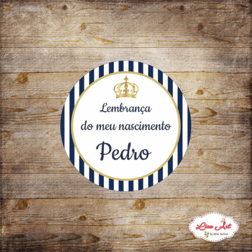 Tag lembrancinha - Realeza/Maternidade