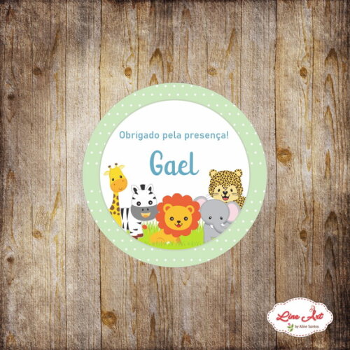 Tag maternidade - Safari
