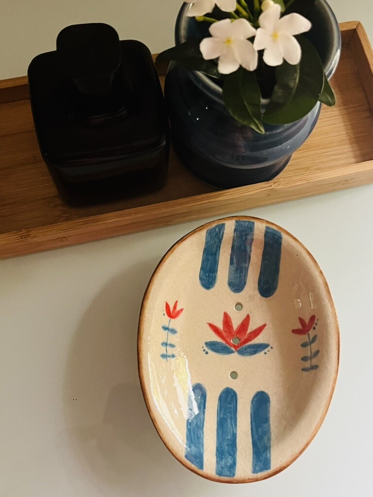 Saboneteira de Cerâmica