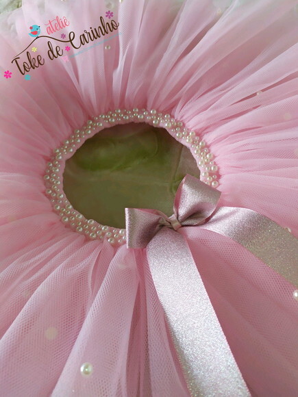 **Saia tutu Luxo Ensaio Fotográfico. Tamanho 1 até 4 anos.