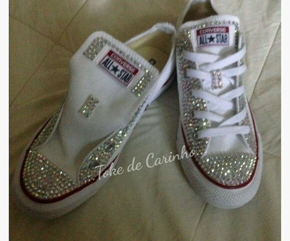 *all Star Personalizado em Cristais. Tamanho 34 ao 40.