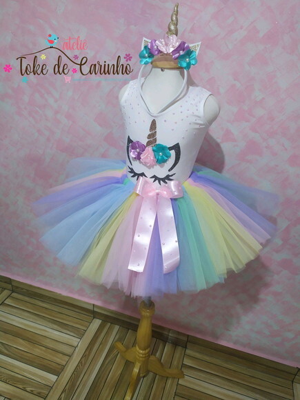 *fantasia unicórnio. Tamanho 1 ou 2.