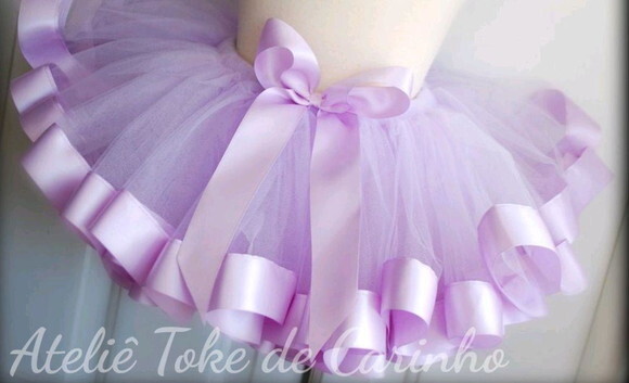 *Saia tutu Luxo Ensaio Fotográfico. Tamanho 1 até 4 anos.
