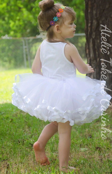 *Saia tutu Luxo Ensaio Fotográfico. Tamanho 1 até 4 anos.