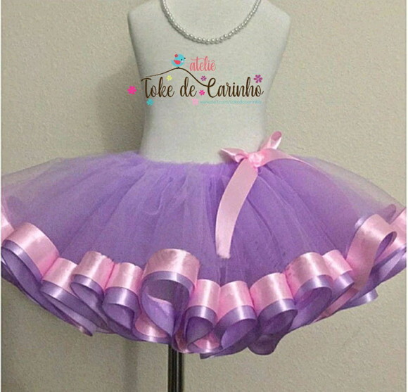 *Saia tutu Luxo Ensaio Fotográfico. Tamanho 1 até 4 anos.