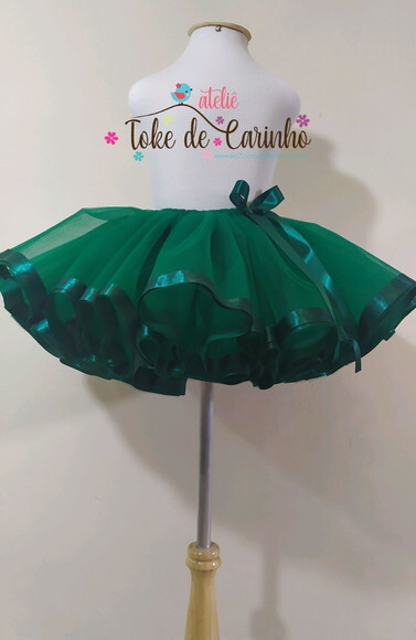 *Saia tutu Luxo Ensaio Fotográfico. Tamanho 1 até 4 anos.