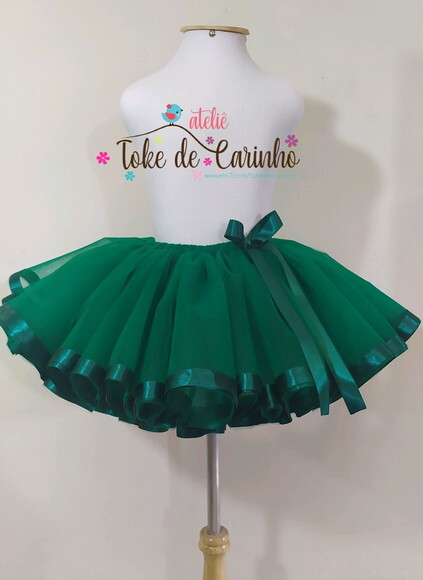 *Saia tutu Luxo Ensaio Fotográfico. Tamanho 1 até 4 anos.