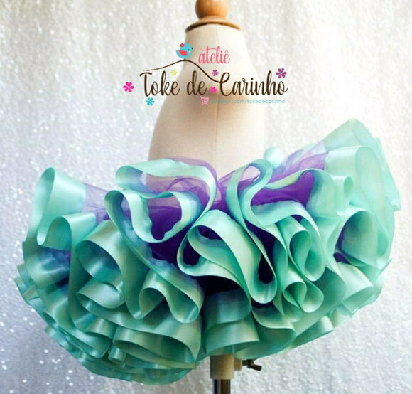 *Saia tutu Luxo Ensaio Fotográfico. Tamanho 1 até 4 anos.