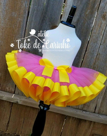 *Saia tutu Luxo Ensaio Fotográfico. Tamanho 1 até 4 anos.