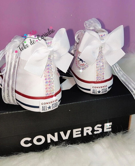 All Star Cano Alto Infantil Personalizado. Tamanho 26 ao 32
