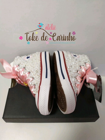All Star Cano Alto Infantil Personalizado. Tamanho 26 ao 32
